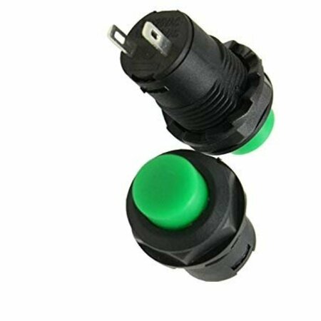 ARCOELECTRIC Pushbutton Switches Spst Push Button Sw W/Shroud Green C7001AEBG